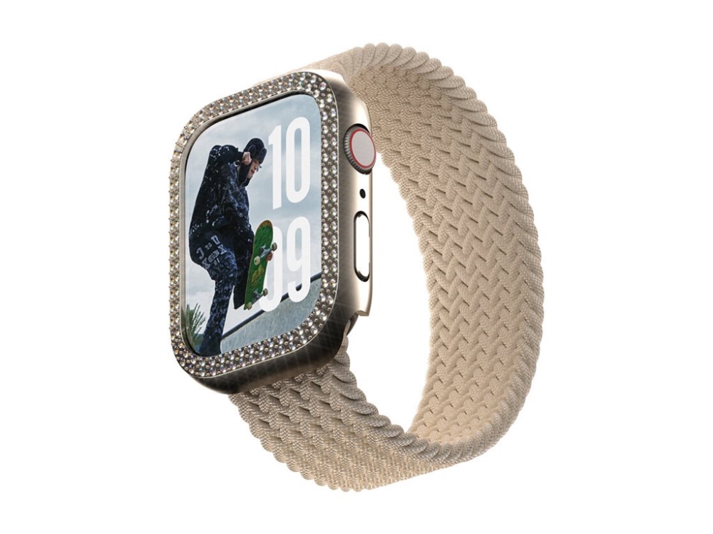 Safe. By Panzerglass - Støddæmper Til Smart Watch - 46Mm - Polykarbonat - Bling Guld - For Apple Watch Series 10 (Gps + Cellular) (46 Mm), Series 10