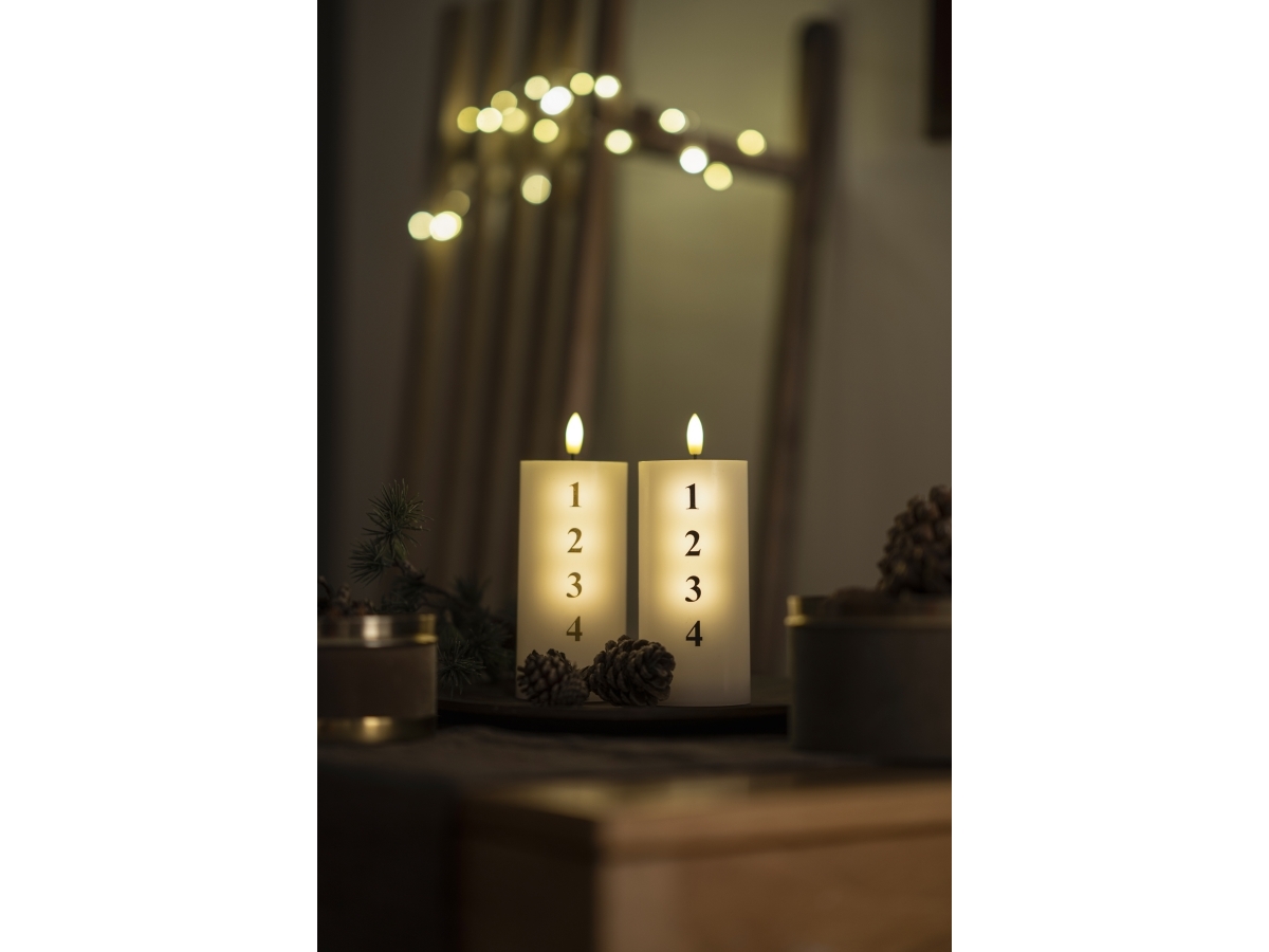 Lenovo Sirius Home Juldekoration 80704, Vit, 1 lampa/er, Batteri, AAA, 150 mm, 7 cm | N - A | GameStuff