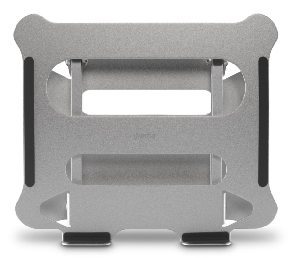 Hama Alu, Laptop-Ständer, Silber, Aluminium, 25,4 Cm (10"), 39,6 Cm (15.6"), 254 - 396,2 Mm (10 - 15.6")