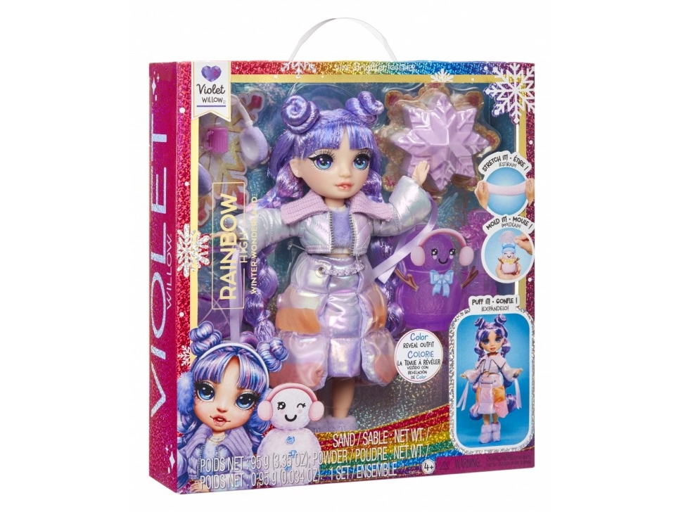 Mga Entertainment Rainbow High Winter Wonderland Doll - Violet (Purple), Doll