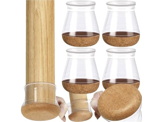 Ruhhy stolebenbeklædninger - sæt med 4 stk.