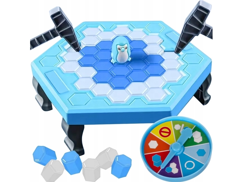 Kruzzel Arkadinis stalo žaidimas vaikams „Pingvinas ant ledo“ 24925