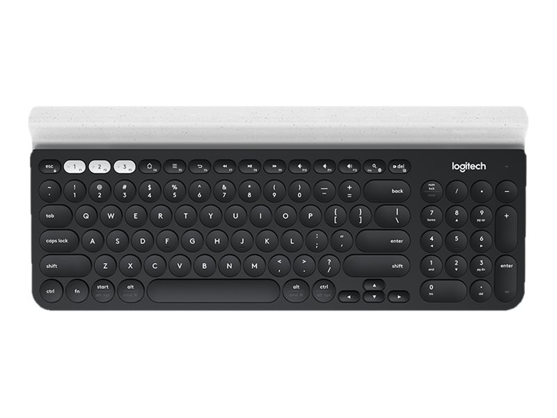 Logitech K780 Multi Device Tangentbord Bluetooth Hela Norden Vit