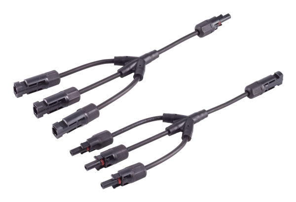 Shiverpeaks Bs02-21033, Kabelsæt, Plast, Sort, 4 Mm², Mc4, Hanstik