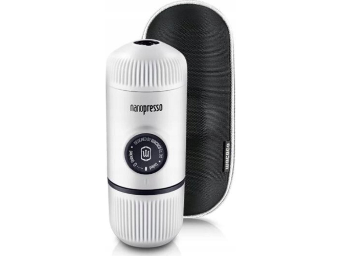 Kawiarka Wacaco Manual ground coffee machine with case WACACO NANOPRESSO CHILL WHITE