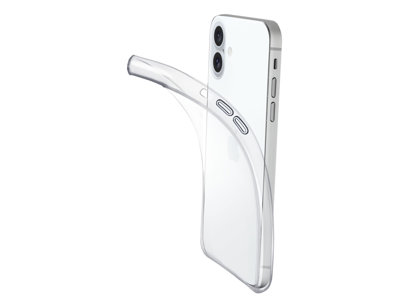 Cellularline 8018080482502, Cover, Apple, Iphone 16, 15,5 Cm (6.1"), Transparent