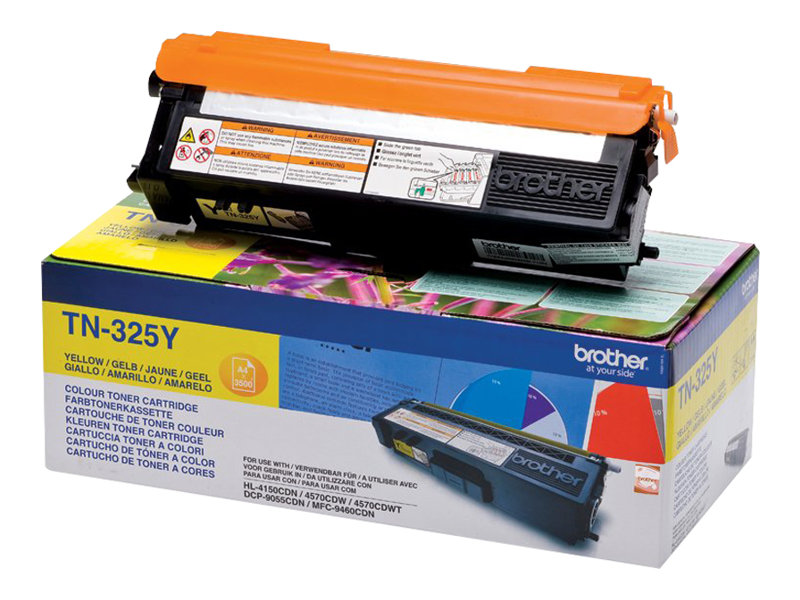 Brother Tn-325Y, 3500 Seiten, Gelb, 1 Stück(E)