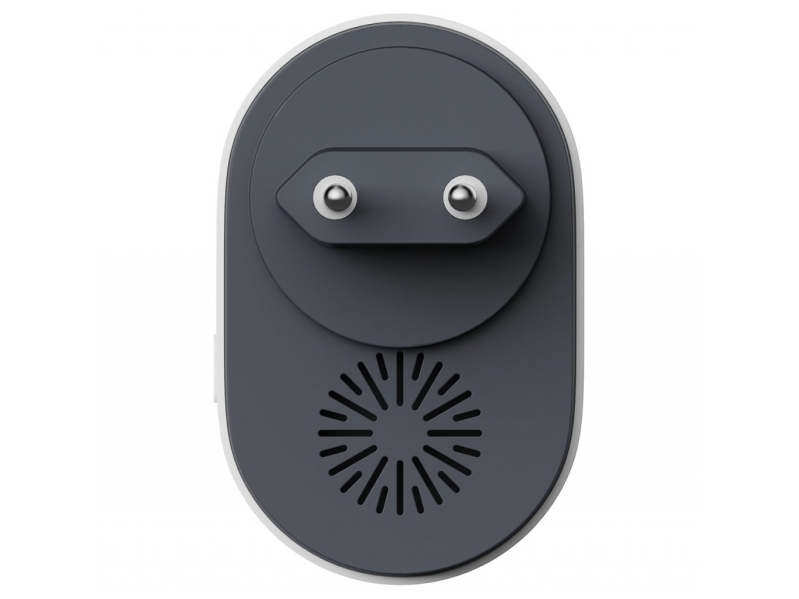 Woox R4331 Intelligente Video-Türklingel &Amp Innenklingel, Fhd, 3Mp, 1/2.8" Cmos, Ip65, Wi-Fi 802.11 B/G/N, Weiß