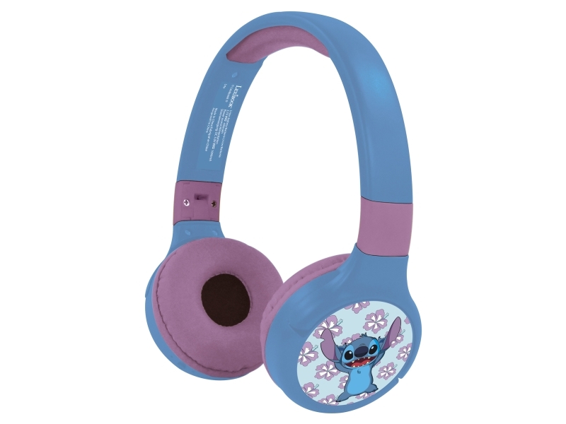 Lexibook Hpbt010d, Kabel & Trådløs, Opkald/Musik, Hovedtelefoner, Blå, Lyse Blå, Lyserød
