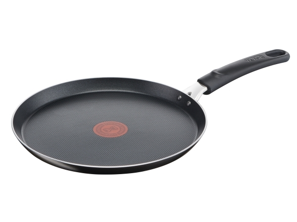 Tefal Easy Cook & Clean B55509, Rund, Crepe-panna, Svart, Titan, Gjuten aluminium, 1 styck | Köksutrustning - Grytor & pannor - Pannor | GameStuff