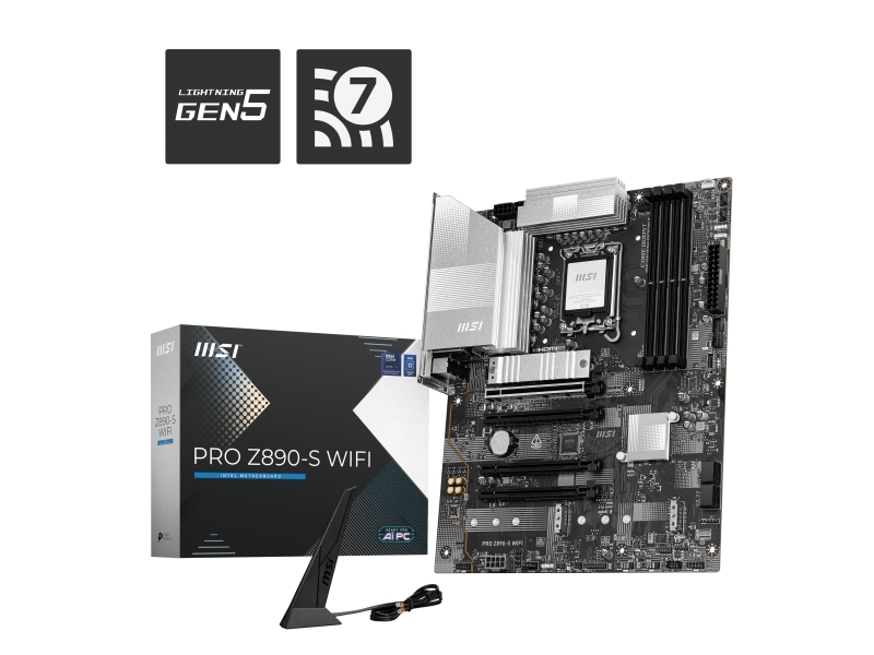 Msi Moderkort Lga1700 Uttag Usb 3.2 Gen 1 Inbyggda Grafiken Cpu Kravs Hd Audio