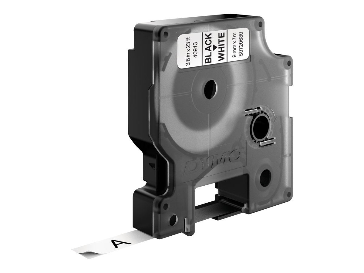 Labeltape DYMO® D1 sort på hvid 9mm x 7m | Papper & Emballage - Märkning - Etiketter och Tejp | GameStuff