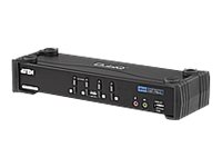 ATEN CubiQ CS1784A - Omkopplare för tangentbord/video/mus/ljud/USB - 4 x KVM/ljud - 1 lokal användare - skrivbordsmodell | Datortillbehör - KVM & Switchar - Switchar | GameStuff