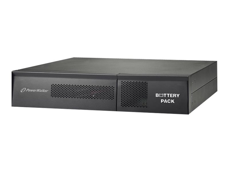 Powerwalker Battery Pack - Batterihus (Rackversion) - 12 X Batteri - Blysyre - 9 Ah