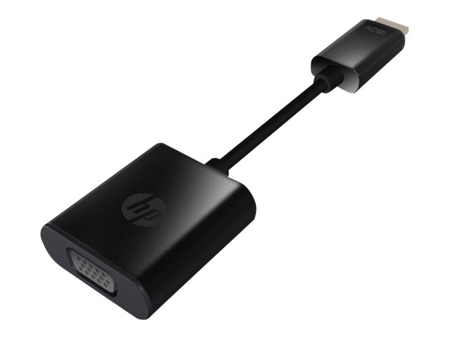 Hp Adapter Hdmi Zu Vga, 0,045 M, Hdmi, Vga (D-Sub), Männlich, Weiblich, Schwarz