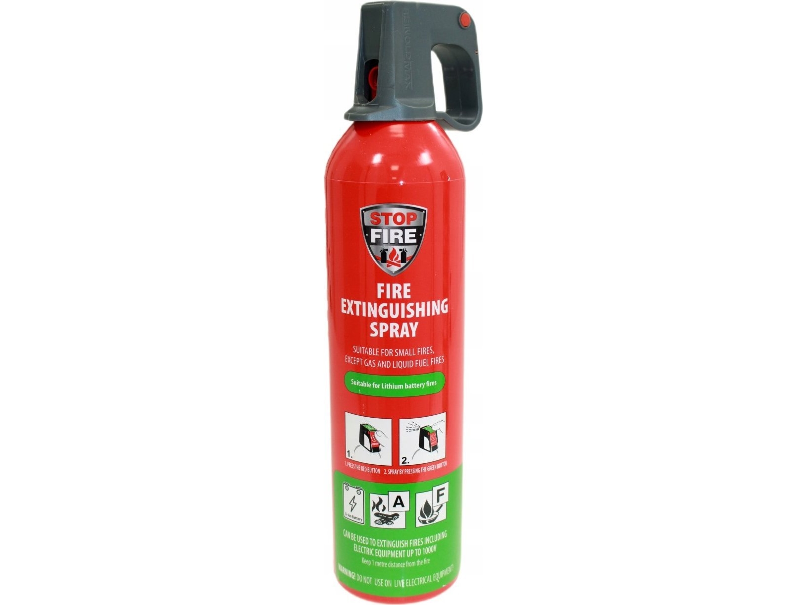 Reinold Max 0,75L Släckmedel 750 LITH (för bränder i litiumjonbatterier) | EL Artiklar - Andra EL - Röklarm | GameStuff