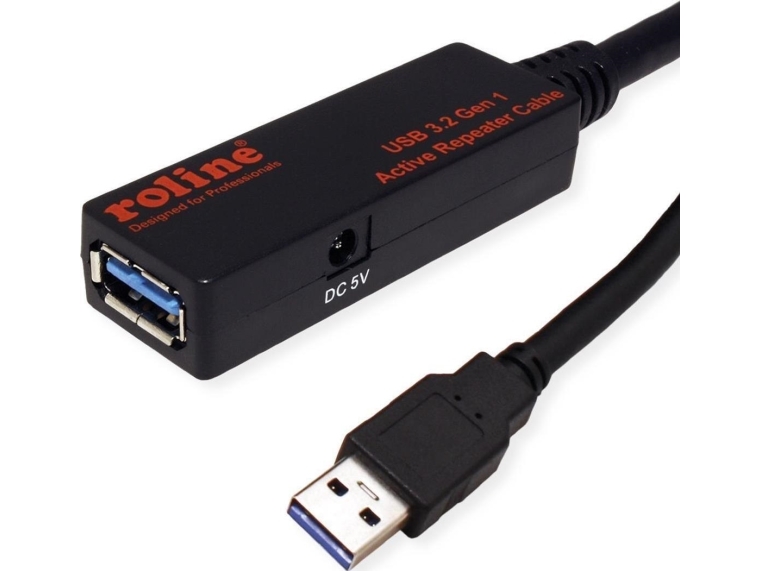 Roline Usb-A - Usb-A 10 M Usb-Kabel Sort (Jab-6794791)