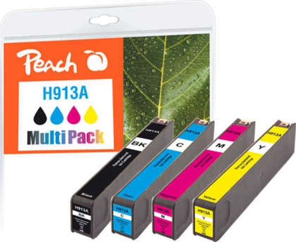 Peach Pi300-744, Schwarz, Blau, Magenta, Gelb, Tinte Auf Pigmentbasis, Tinte Auf Pigmentbasis, 64 Ml, 35 Ml, 4 Stück