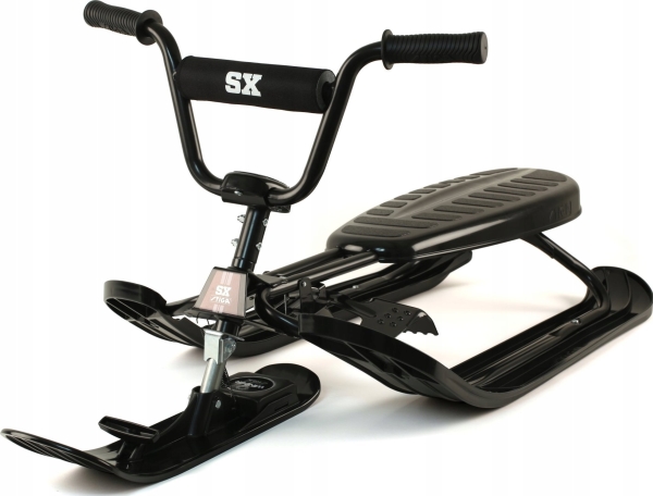 Stiga Snowracer SX Pro, Rattikelkka, Musta, Metalli, Ei sukupuolirajoitusta