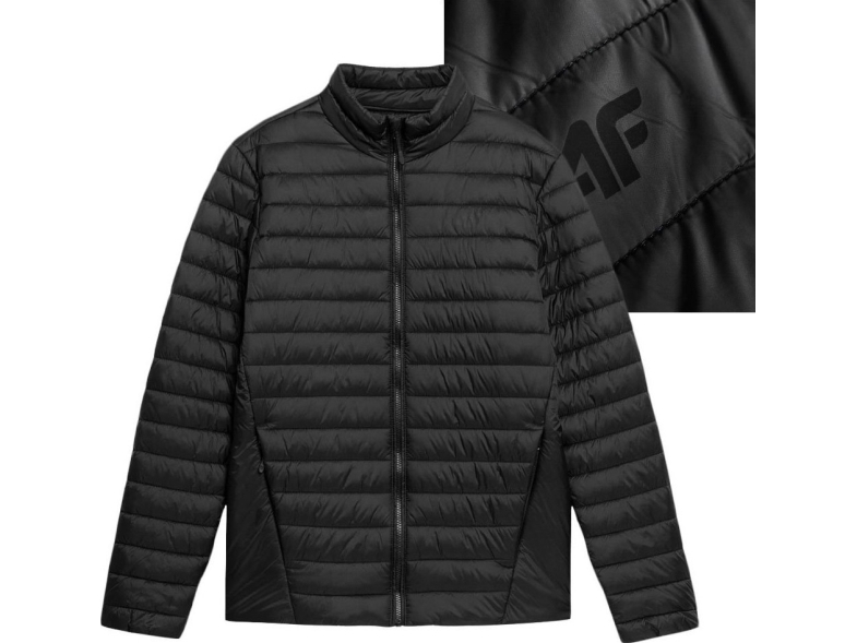 Men's Down Jacket 4F M084 Deep Black 4Fss23tdjam084 20S