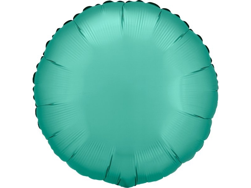 Amscan Lustre Jade Grün Runder Folienballon 43Cm 9914104