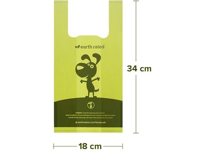 Earth Rated Reklamówki Lavendowe 120 Szt