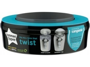 TOMMEE TIPPEE kasetė SANGENIC TWIST REFILL sauskelnių konteineriui, 1 vnt., 85100602