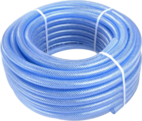 Geko Teknisk slang 10x2,5mm förstärkt trans. blå 1mb/50m (1) | Trädgården - Jord & Växter - Växtskydd | GameStuff