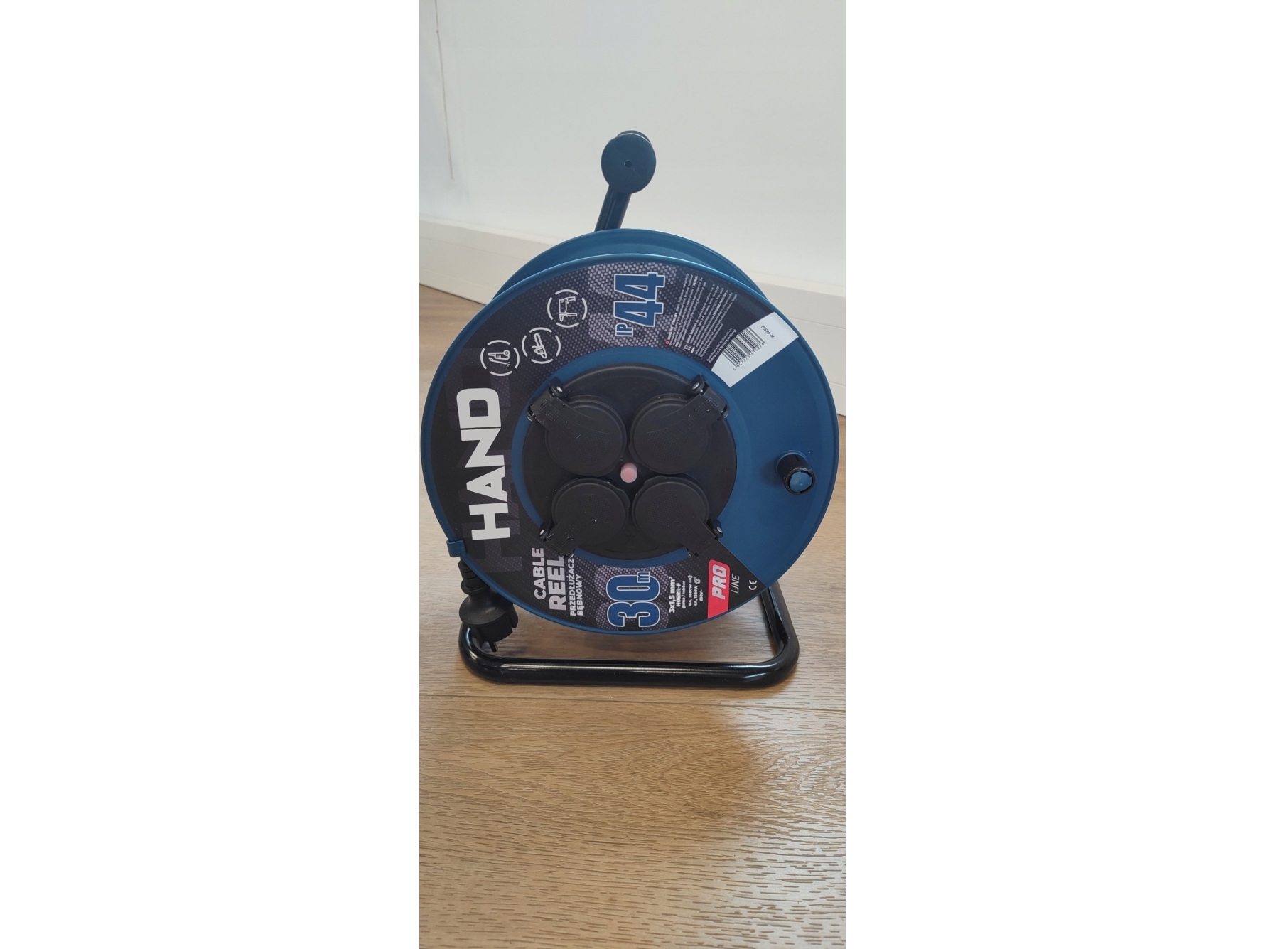 Plastrol Hand Receiver 30M 3X1,5Mm 16A / 3680W / Ip44