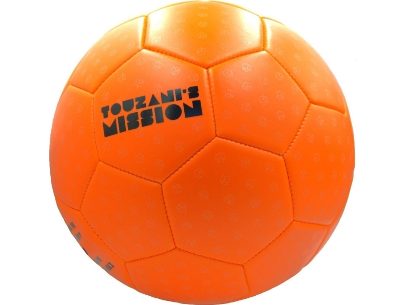 INNA Touzani oranžinis futbolo kamuolys R.5