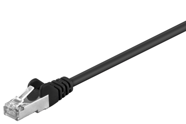 Rb Lan Cat 5e Patchkabel F/utp Sort Kabellængde 10 M