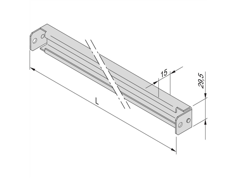 SCHROFF Varistar C-skenor för 800 mm breda skåp | TV, Ljud & Bild - Musikstudio - Lagring & Tillbehör | GameStuff