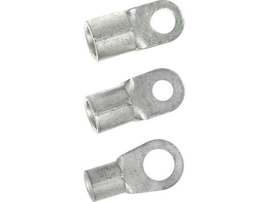 Lapp Kb10-8R, Rørformet Ring Øsken, Kobber, Lige, Hunstik, Sølv, Kobber