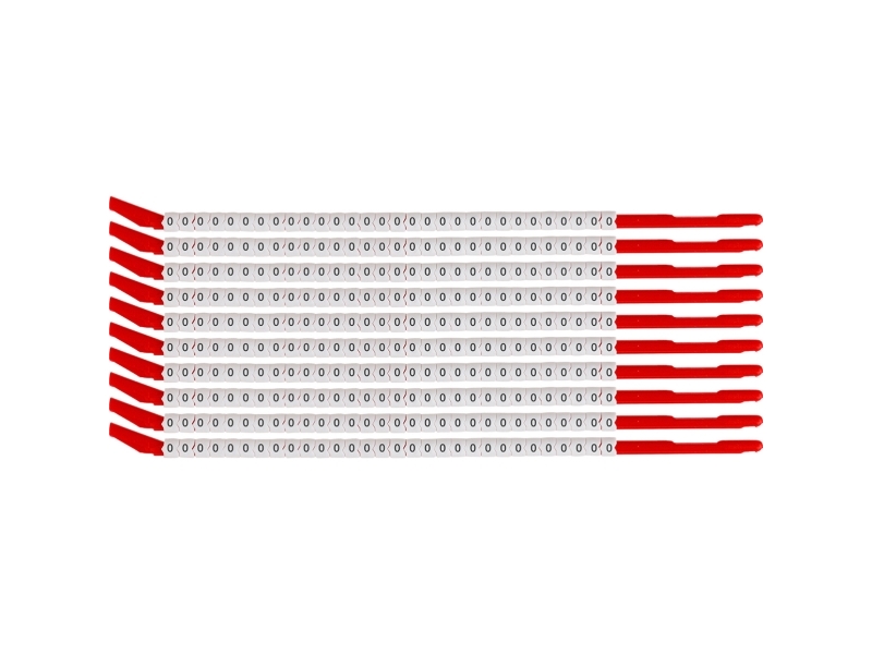 Brady SCN-10-0, Sort, Hvid, Nylon, 300 stk, 2,8 mm, 3,3 mm