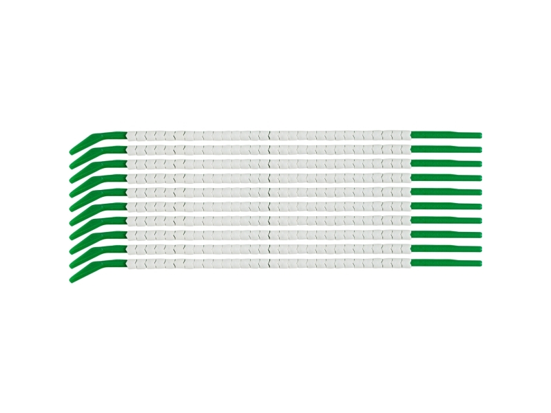 Brady Scn-09-Blank, Weiß, Nylon, 300 Stück(E), 2,5 Mm, 3 Mm