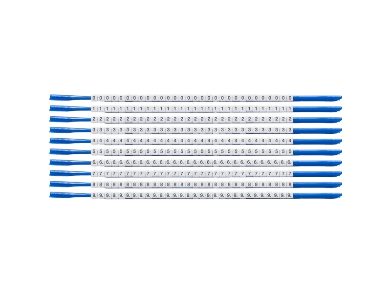 Brady Scnc-07-0-9, Sort, Hvid, Nylon, 300 Stk