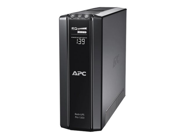 Apc Back-Ups Pro 1500 - Usv - Ac 230 V - 865 Watt - 1500 Va - Rs-232, Usb - Output-Stikforbindelser: 10 - Sort