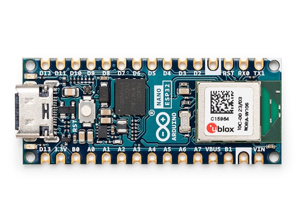 Arduino Nano Esp32, 240 Mhz, U-Blox Nora-W106, 128 Mb, 512 Kb, Arduino, Computer-Modul