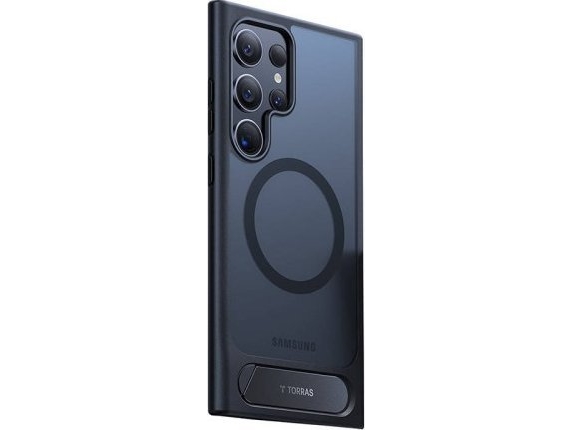 Torras Upro Pstand Case For Samsung S24 Ultra Black Fra Usorteret
