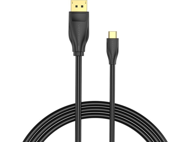 Kabel Usb-C Do Displayport 8K Hd 2M Vention Cgybh Czarny