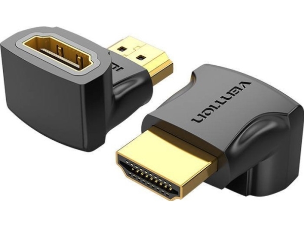Hdmi-Adapter Vention Aiob0 90 Grad (Schwarz)
