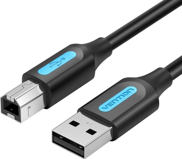 Vention Usb 2.0 A Auf B Kabel 1 M (Schwarz)