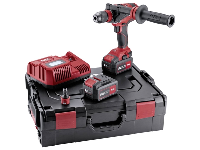 Flex 482.757, Skruvdragare, Pistolhandtag, Svart, R&ouml;d, 4200 RPM, 460 RPM, 64 nm