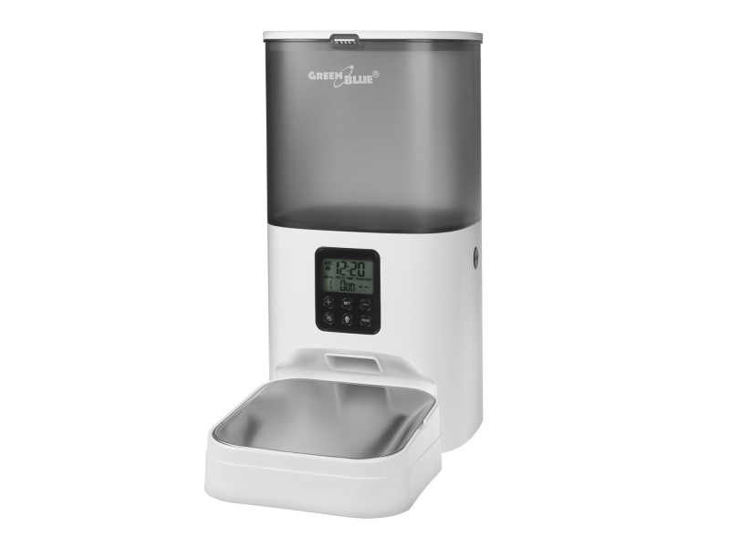 GreenBlue automatisk foderautomat för sällskapsdjur, 6L, USB 5V1A, GB393 | Huset - Tvätt & Rengöring - - Tillbehör för högtryckstvättar | GameStuff