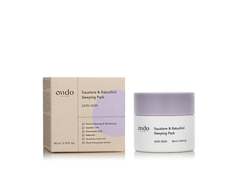 Ondo Beauty 36.5 Squalane & Bakuchiol Sleeping Pack 80 Ml