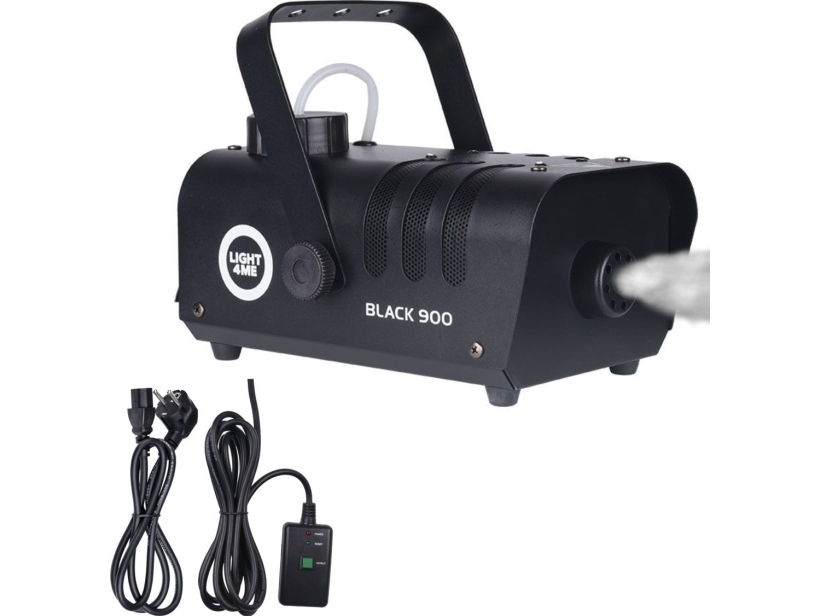 LIGHT4ME projektør LIGHT4ME BLACK 900 røgtågegenerator