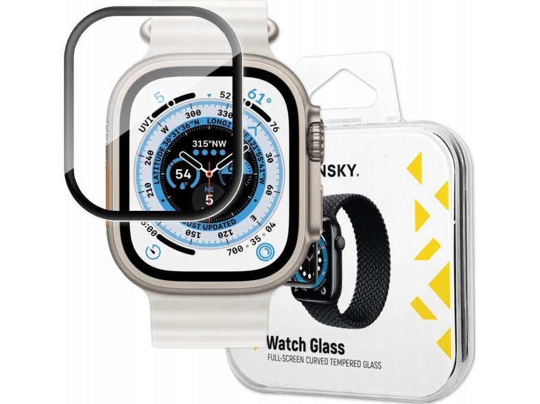 Wozinsky Full Glue Hærdet Glas Til Xiaomi Redmi Watch 5 Active (2 Stk.)