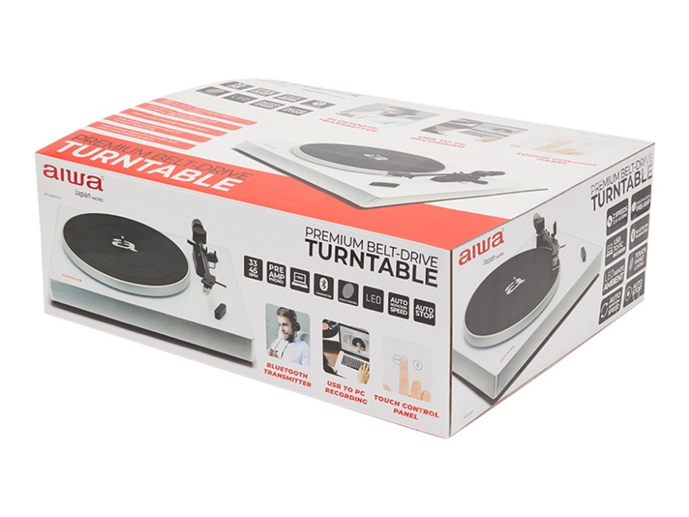 Aiwa Apx 790bt Pladespiller Sort