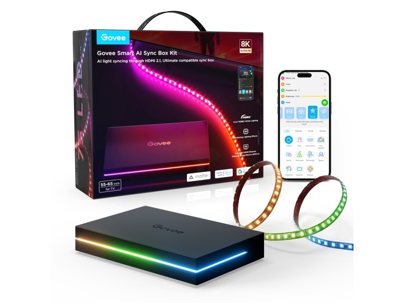 Govee Ai Sync Box 2 - 55-65 Inch Tv