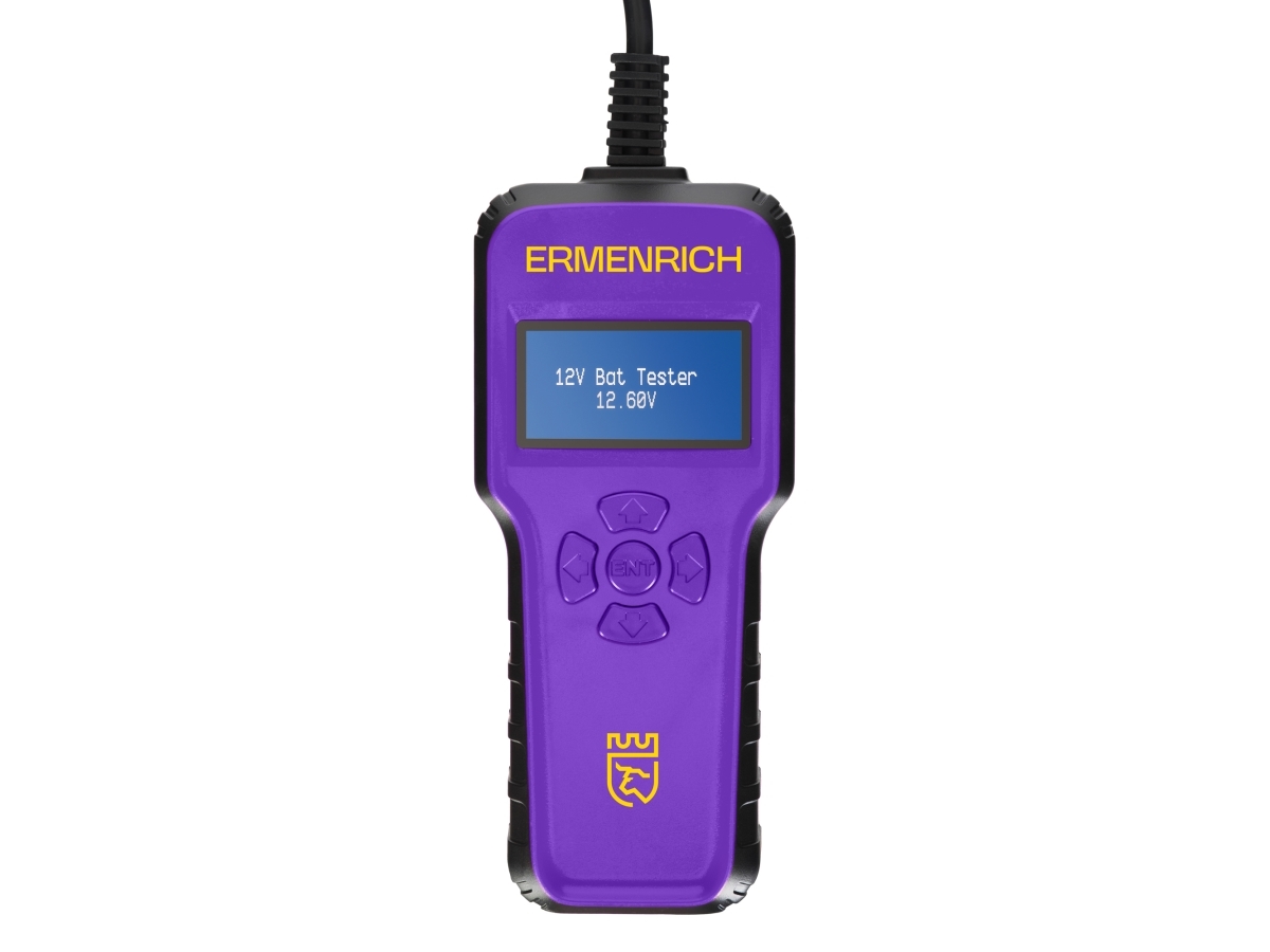 Ermenrich Zing Al40 Battery Tester, Violet - Batteritester
